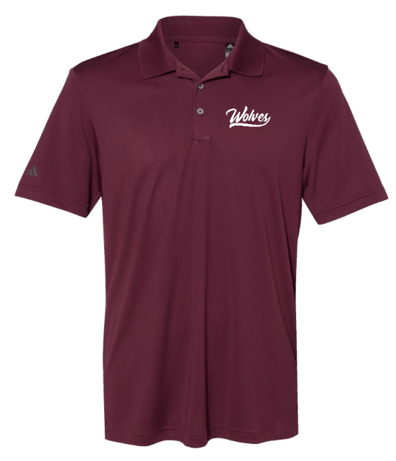 Custom Apparel - Screen Printing - 2024 Spring Staff Order - Adidas Performance Polo - 2024 Spring Staff Order - 15646
