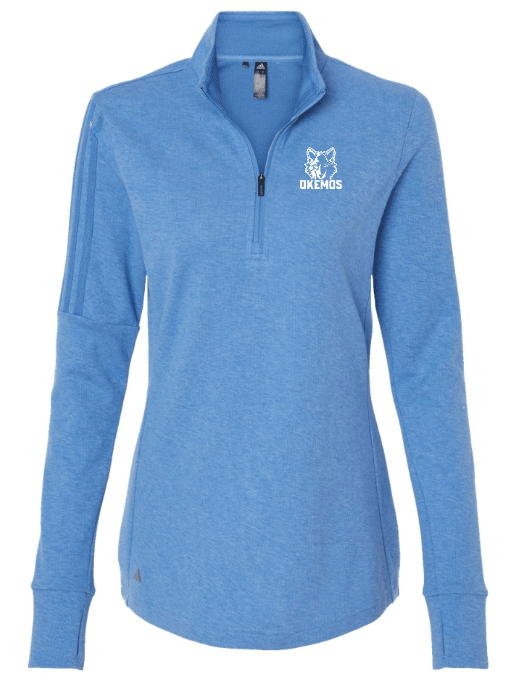 Custom Apparel - Screen Printing - 2024 Spring Staff Order - Women's Adidas Quarter - Zip Sweater - 2024 Spring Staff Order - 15646