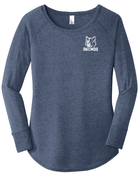 Custom Apparel - Screen Printing - 2024 Spring Staff Order - Women's Long Sleeve Tunic Tee - 2024 Spring Staff Order - 15646