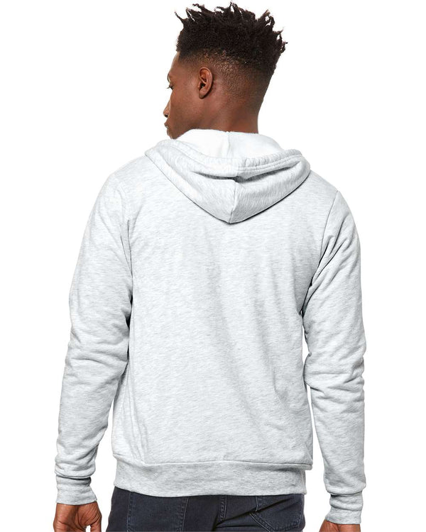 James Madison - Unisex Adult Zip Up Hoodie - Ash