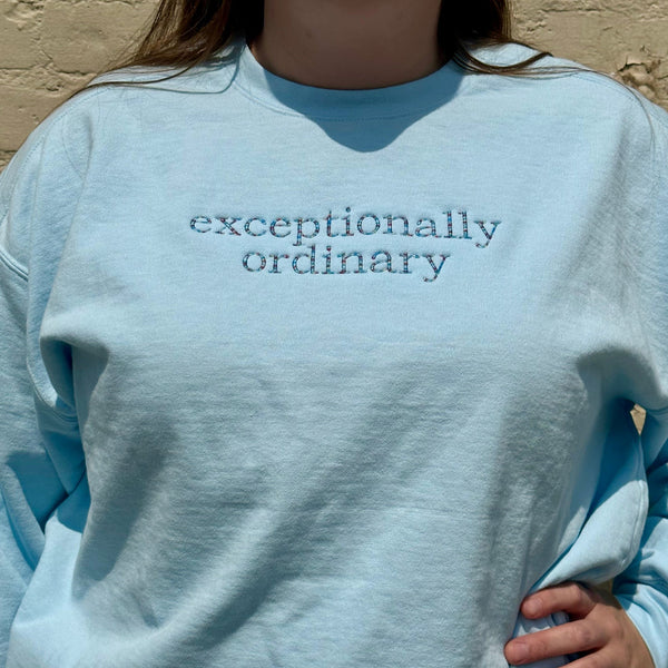 MBWS- Unisex Embroidered Crewneck