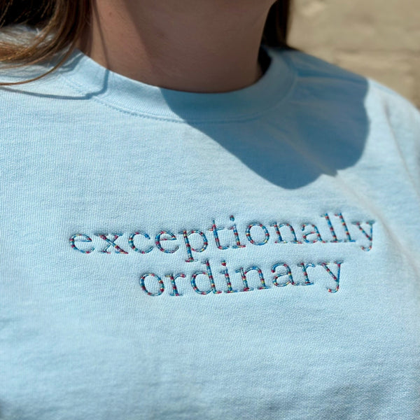MBWS- Unisex Embroidered Crewneck