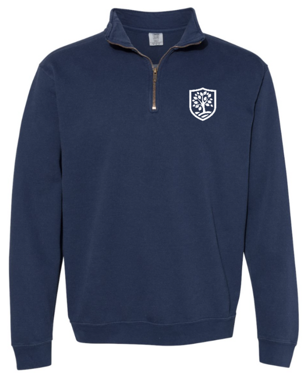 Kingdom One - Garment Dyed Quarter Zip Sweatshirt