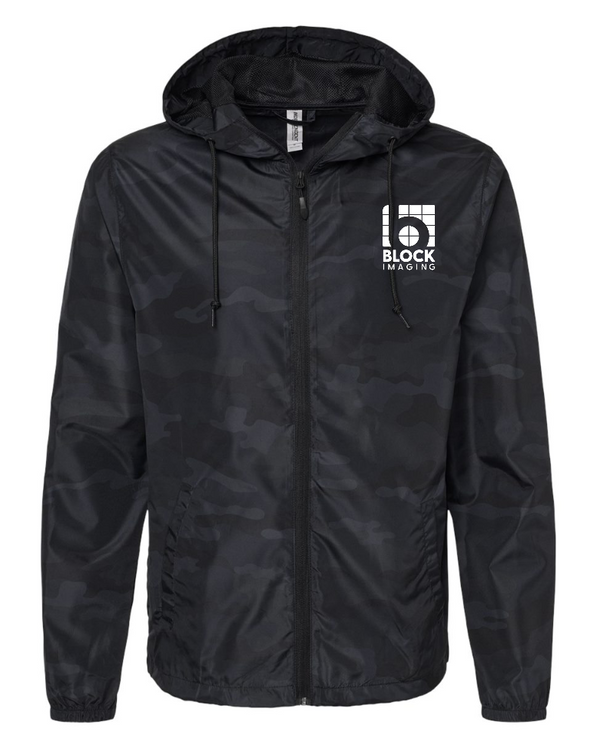 Block Imaging - Embroidered Unisex Windbreaker