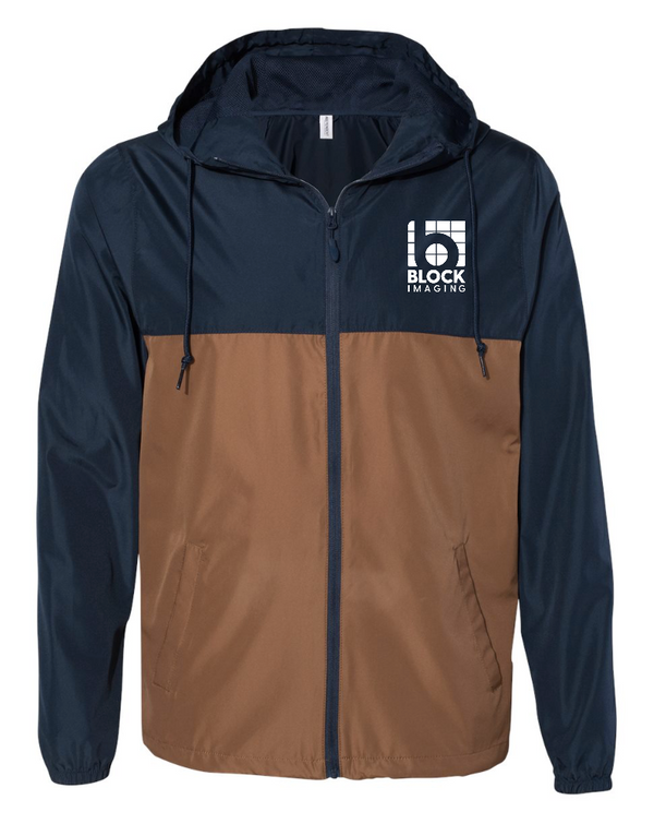 Block Imaging - Embroidered Unisex Windbreaker