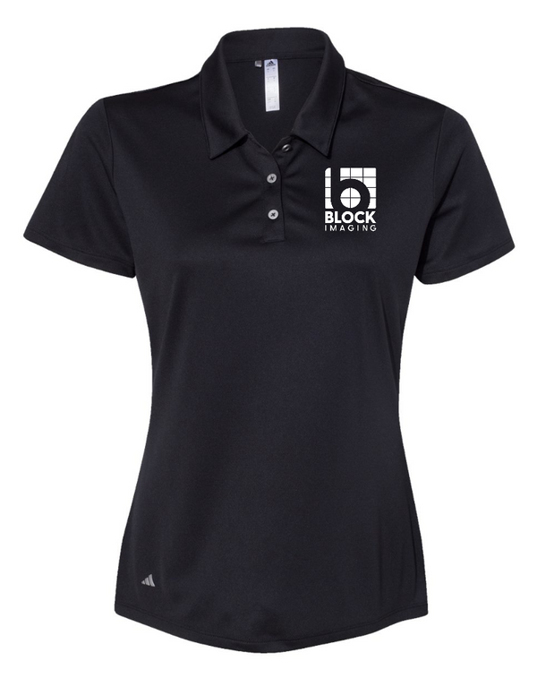 Block Imaging - Embroidered Women's Adidas Polo