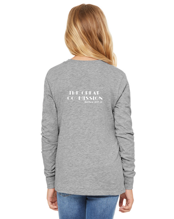 Restore Church - Youth Long Sleeve Jersey T-Shirt
