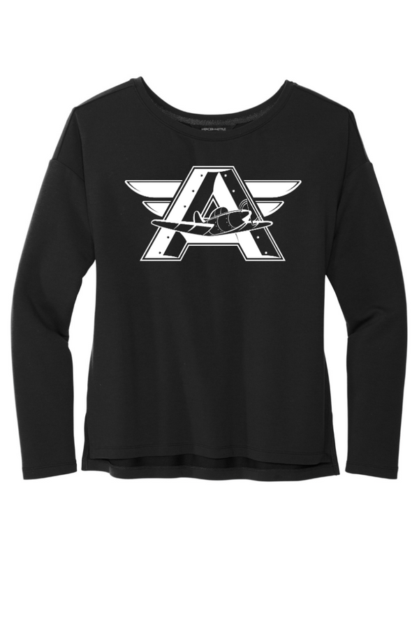 Sky Crossing - Women's Stretch Drop Shoulder Pullover