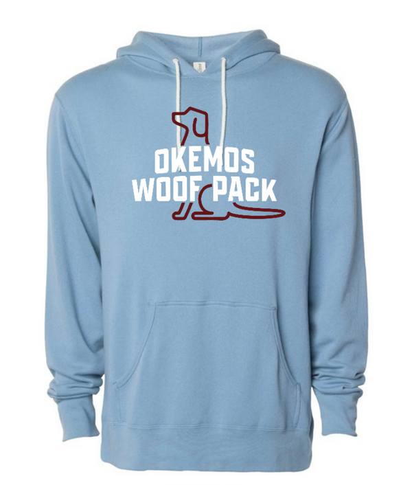 Woof Pack - Adult Unisex Lightweight Hoodie