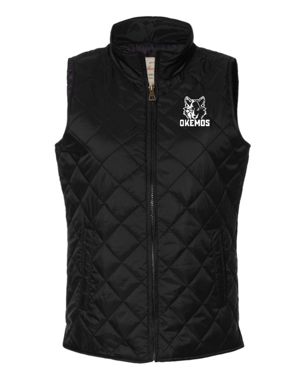 Cornell Winter 2023 - Women's Vintage Diamond Quilted Vest