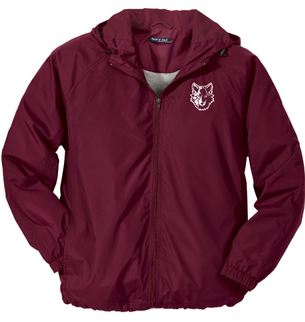 Kinawa Middle School - Adult Unisex Hooded Raglan Jacket