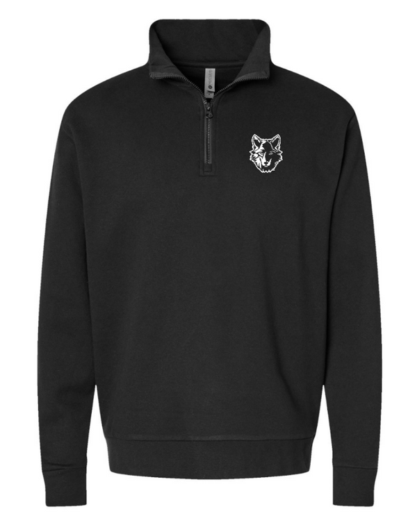 Kinawa Middle School - Unisex Fleece Quarter-Zip pullover