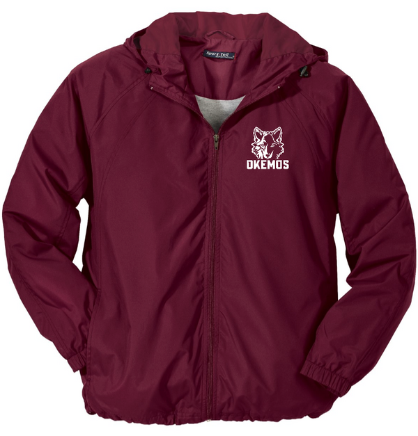 Chippewa Middle School - Adult Unisex Hooded Raglan Jacket