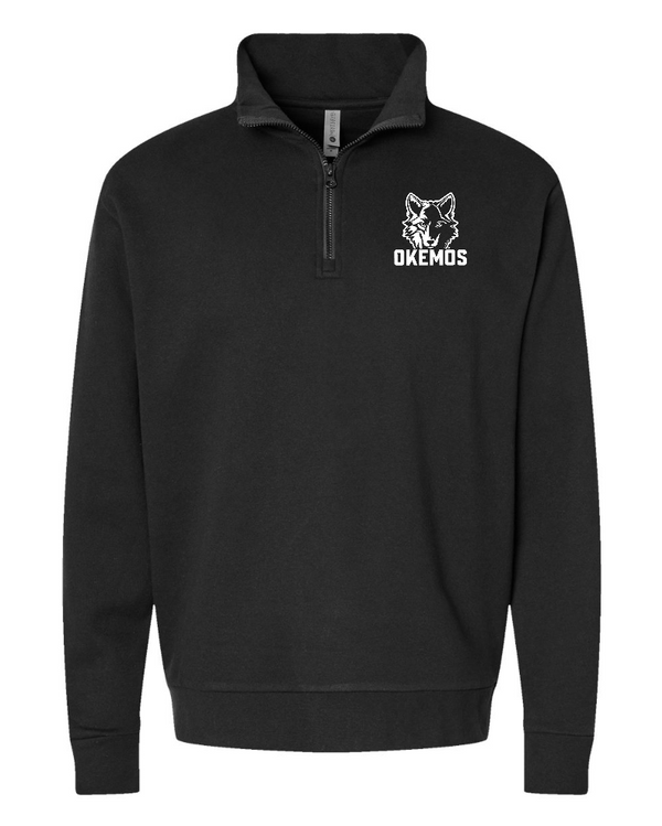 Chippewa Middle School - Adult Unisex Fleece 1/4 Zip Pullover