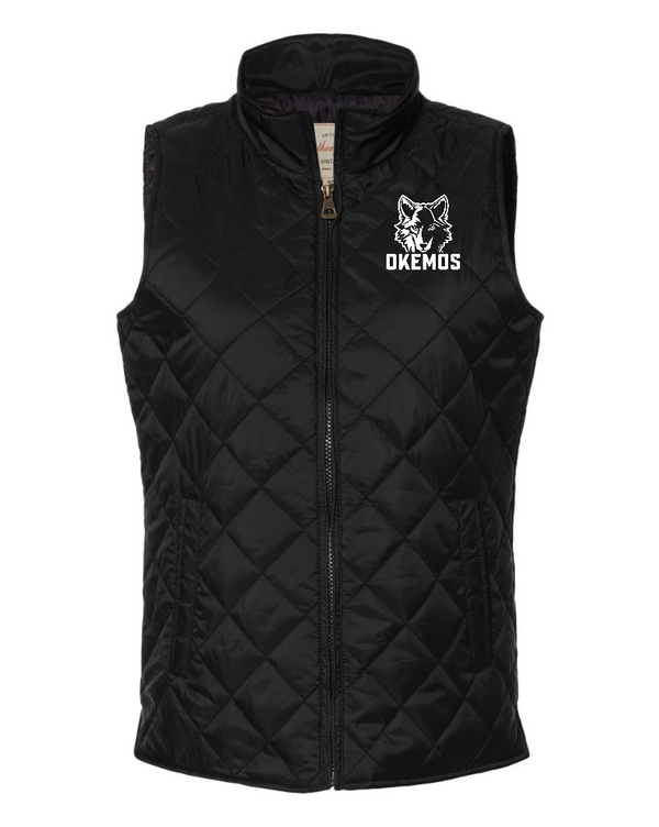 Chippewa Middle School - Woman's Vintage Quilted Vest