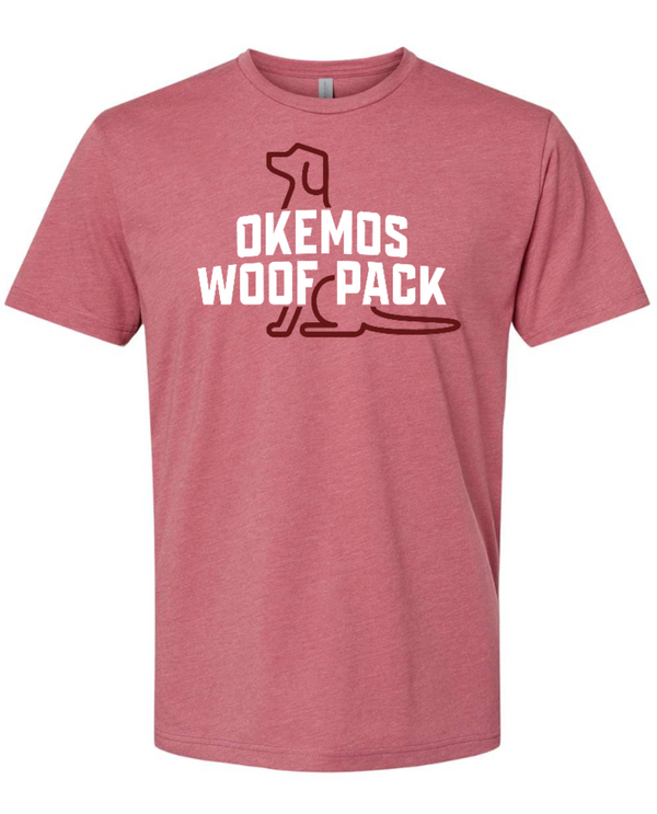 Woof Pack 2024 - Mauve CVC T-Shirt