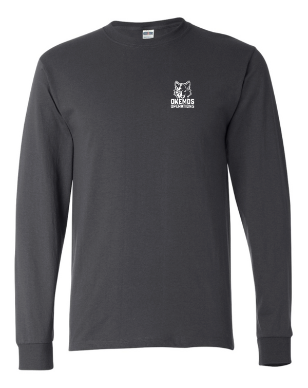 Okemos Operations Uniforms- Embroidered Unisex Dri-Power Long Sleeve T-Shirt