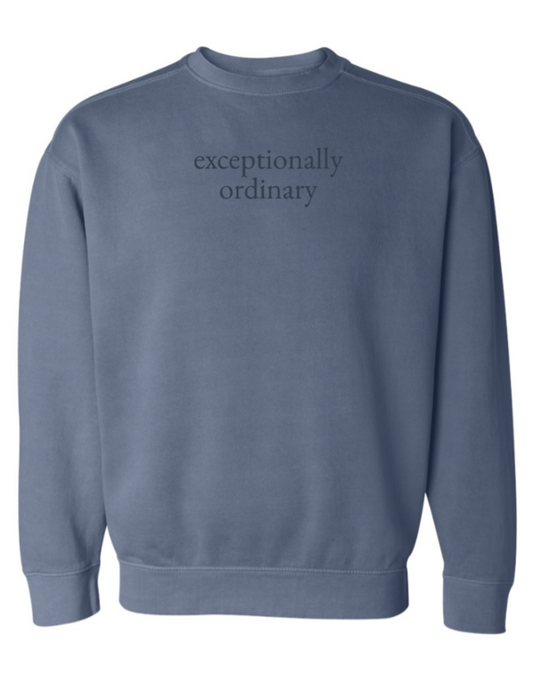 MBWS- Unisex Embroidered Crewneck
