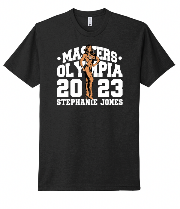 Stephanie Jones Olympia 2023 unisex T-shirt