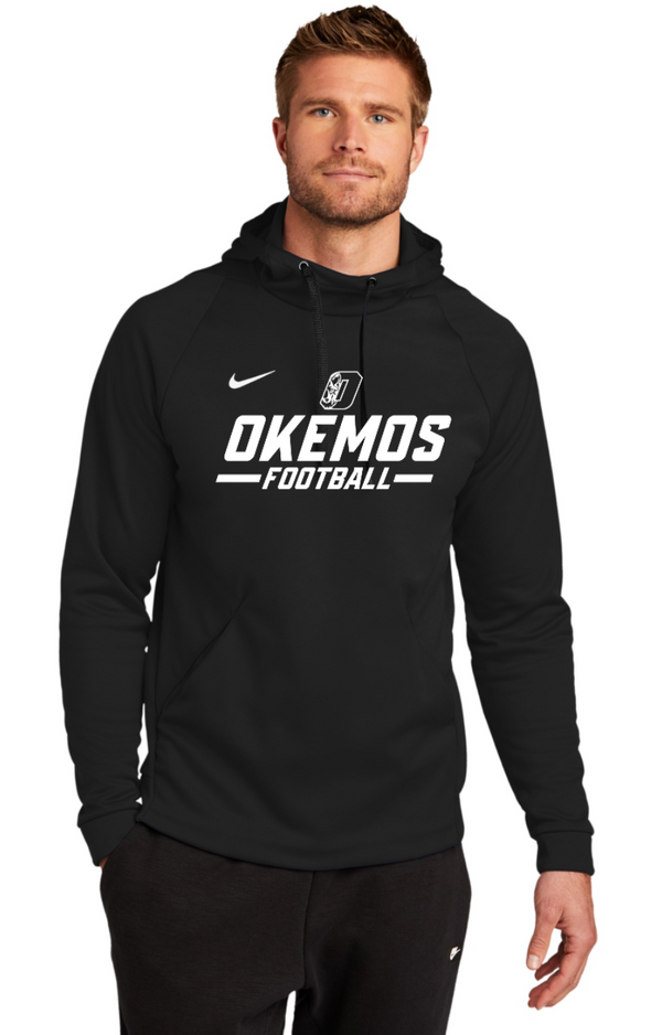 Okemos Football Nike Therma-Fit Hoodie