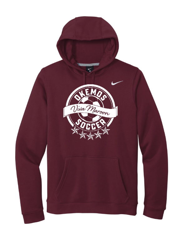 Okemos Soccer - Nike Fleece Hoodie
