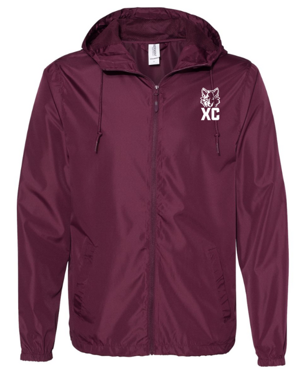 Okemos CMS Cross Country - Lightweight Full-Zip Windbreaker Jacket