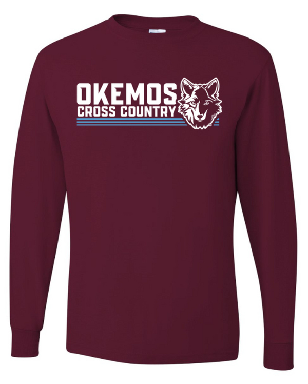 Okemos CMS Cross Country - Long Sleeve T-Shirt