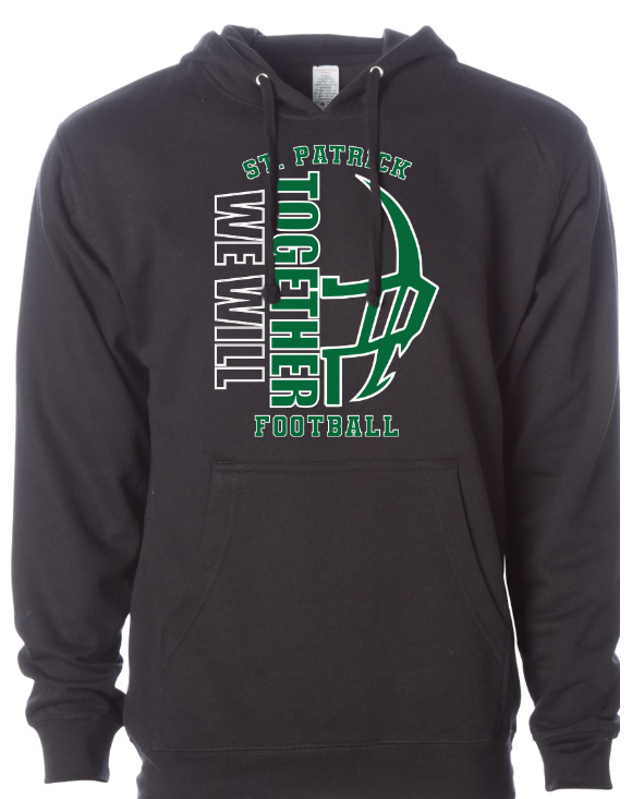 St. Patrick Football Fall 2023 - Hooded Sweatshirt