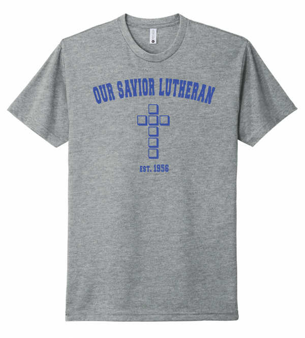 Our Savior Lutheran Grey Youth T-Shirt
