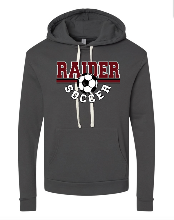 Portland Soccer - Unisex Grey Hooded Sweatshirt