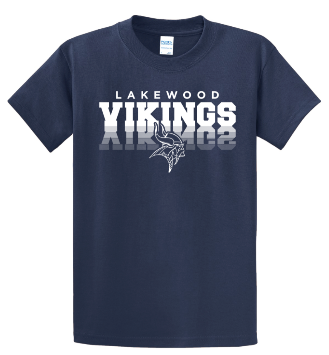 Lakewood Vikings- Unisex T-Shirt (Mirror Design) – Fabricated Customs