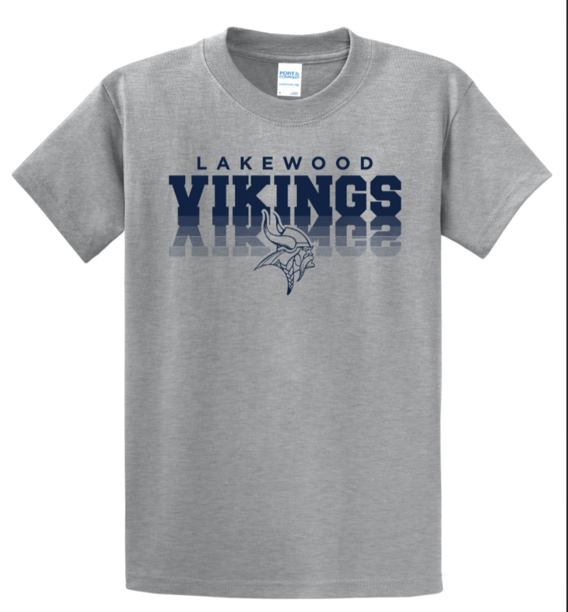 Lakewood Vikings- Unisex T-Shirt (Mirror Design) – Fabricated Customs