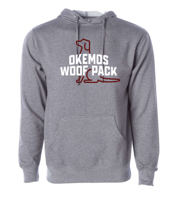 Okemos Woof Pack - Hooded Sweatshirt