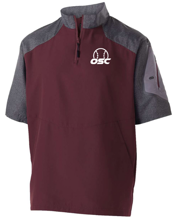 Okemos Softball Club Fall 2023 - Holloway Adult Short Sleeve 1/4 Zip