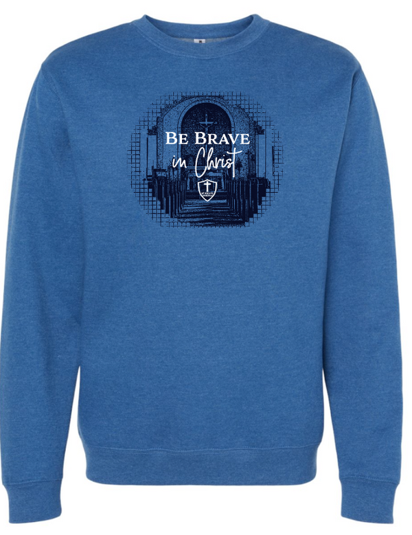 St. Joseph- Fall 2023 - Youth Be Brave in Christ Crewneck Sweatshirt
