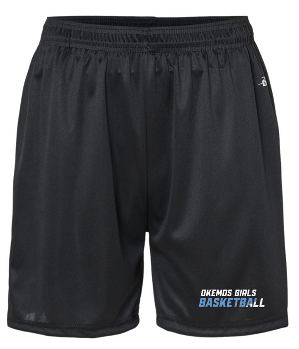 Okemos Girls Basketball - Adult 5" Pocketed Shorts