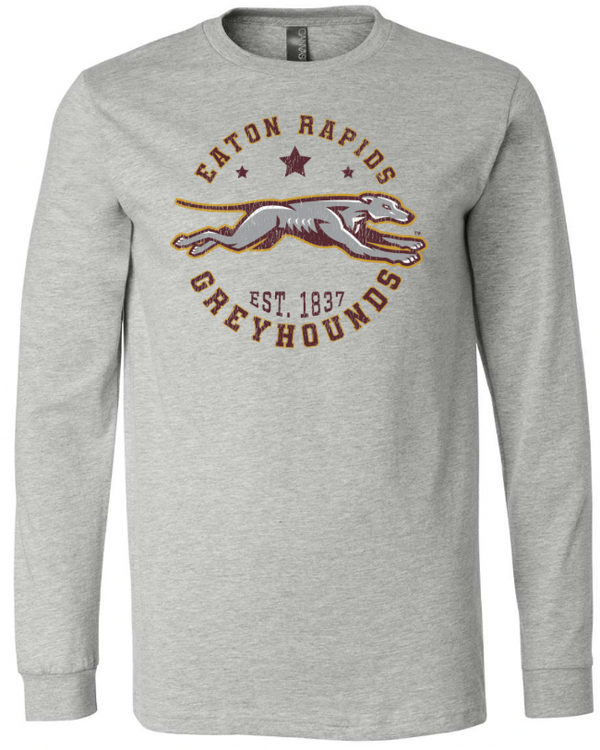 ERPS Staff Apparel - Adult Unisex Grey Long Sleeve T-Shirt