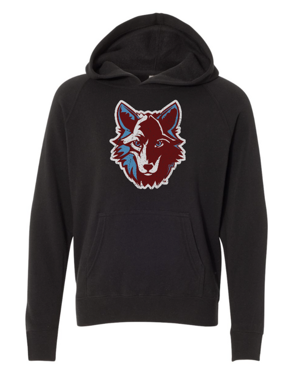 Okemos Wolves - Youth Vintage Wolf Hoodie