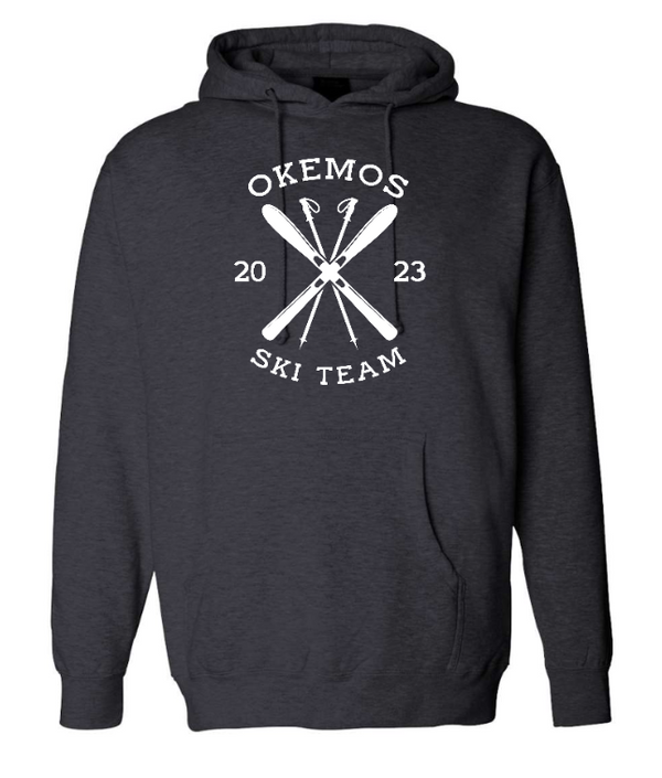 Okemos Ski Team - Adult Unisex Hooded Sweatshirt