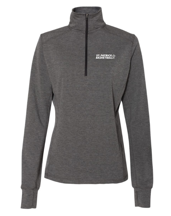 St Pats Basketball - Adult Women's Quarter-Zip Pullover