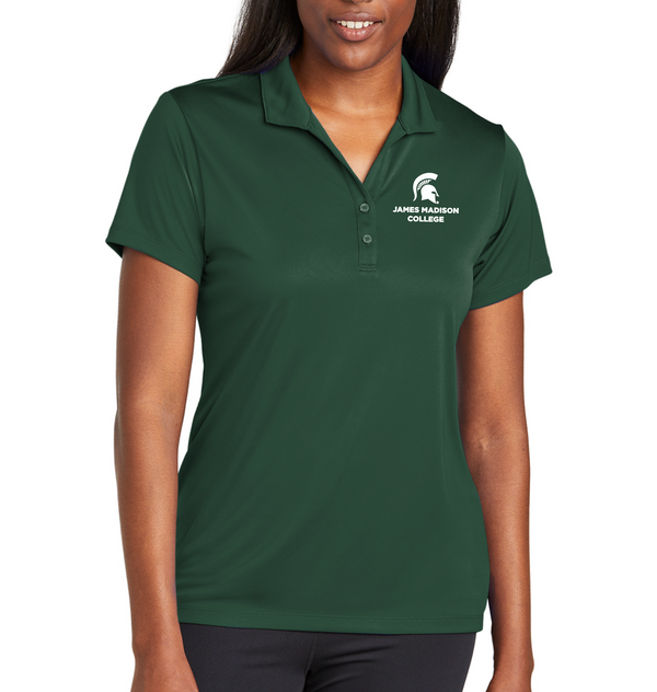 James Madison - Ladies Adult Forest Green Polo