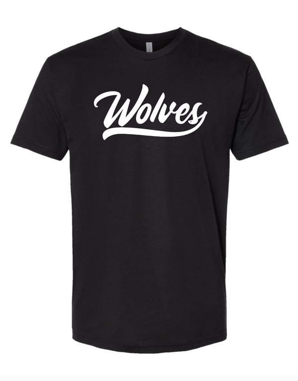 Okemos Wolves- "Wolves" Script T-Shirt