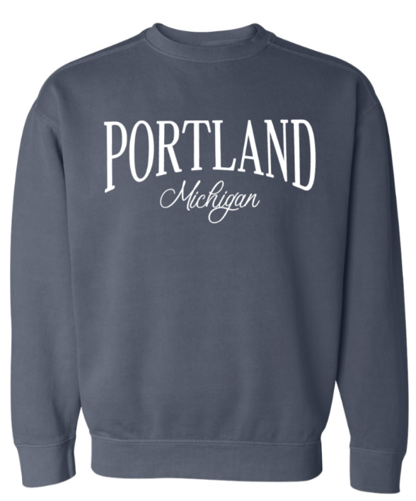 Portland Michigan Crewneck