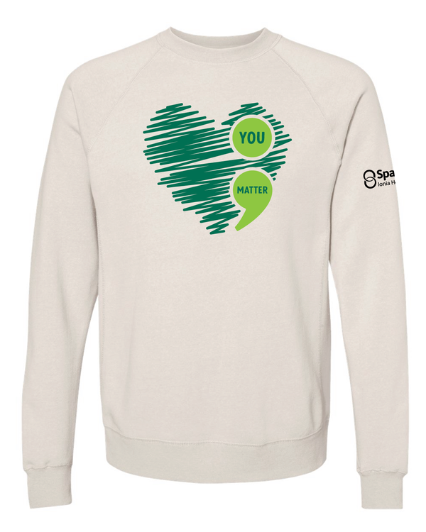 Sparrow Ionia Hospital - Mental Health Fundraiser - Crew Neck Sweatshirt