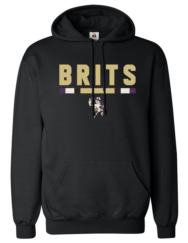 Custom Apparel - Screen Printing - Albion Football - Adult Hooded Sweatshirt Black - Albion Football Pre Holiday Shop - 16808