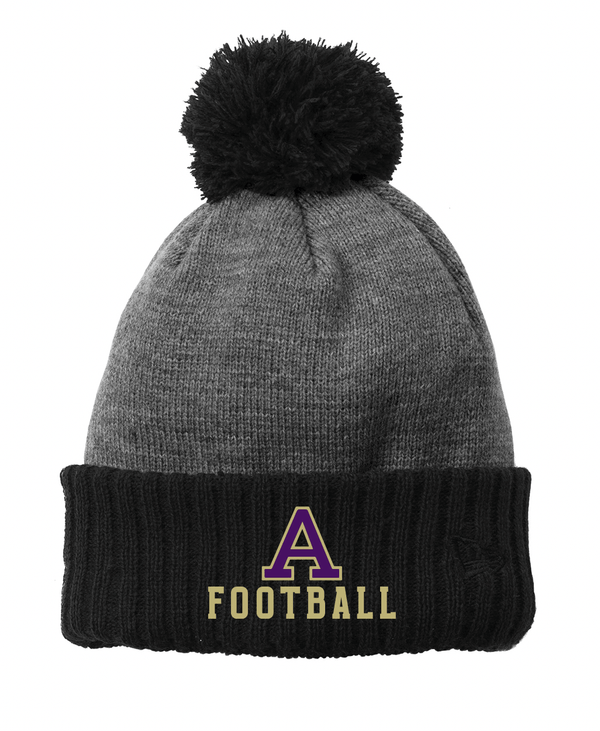 Custom Apparel - Screen Printing - Albion Football - Cuffed Beanie Black/ Grey - Albion Football Pre Holiday Shop - 16808