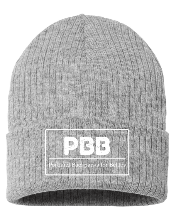 Custom Apparel - Screen Printing - Backpacks for Bellies - Rib Cuffed Beanie - Backpacks for Bellies - 15331