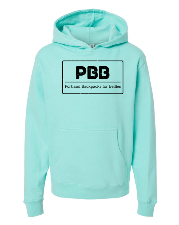 Custom Apparel - Screen Printing - Backpacks for Bellies - Youth Mid - weight Hoodie - Backpacks for Bellies - 15331
