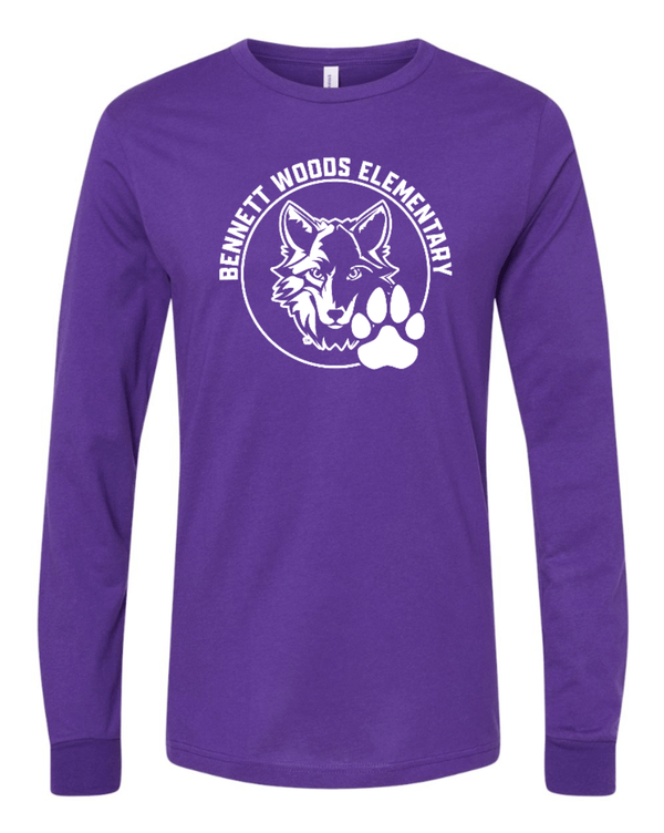 Custom Printed Apparel | Bennett Woods 18229 | Adult Unisex Long Sleeves (Class Colors) - Bennett Woods - 18229