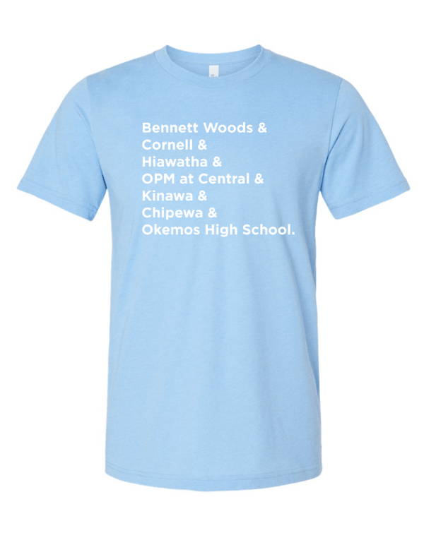 Custom Apparel - Screen Printing - Bennett Woods - Adult Unisex CC T-Shirt - Bennett Woods - 14956